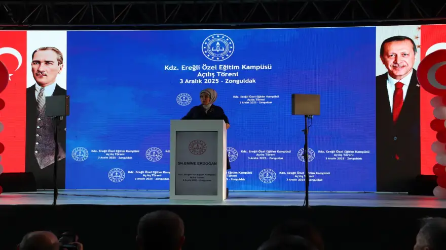 Emine Erdoğan, Ereğli'de açılış törenine katıldı...