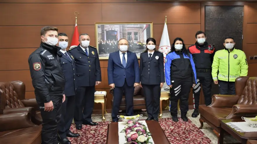 Türk Polis Teşkilatı Kuruluşunun 176. Yılını Kutluyor