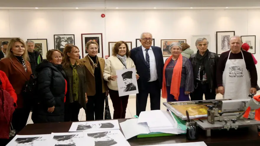 Prof. Dr. Basri Erdem Uluslararası Baskı Koleksiyonu Sergisi Açıldı