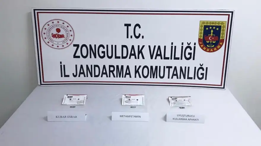 Metamfetamin ve kubar ele geçirildi