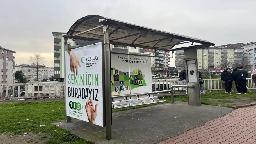 Yeşilay durağı farkındalık oluşturacak..