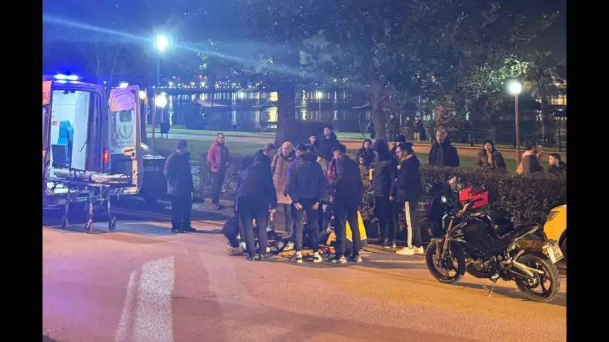 Ereğli sahil bandında trafik kazası: 1 yaralı