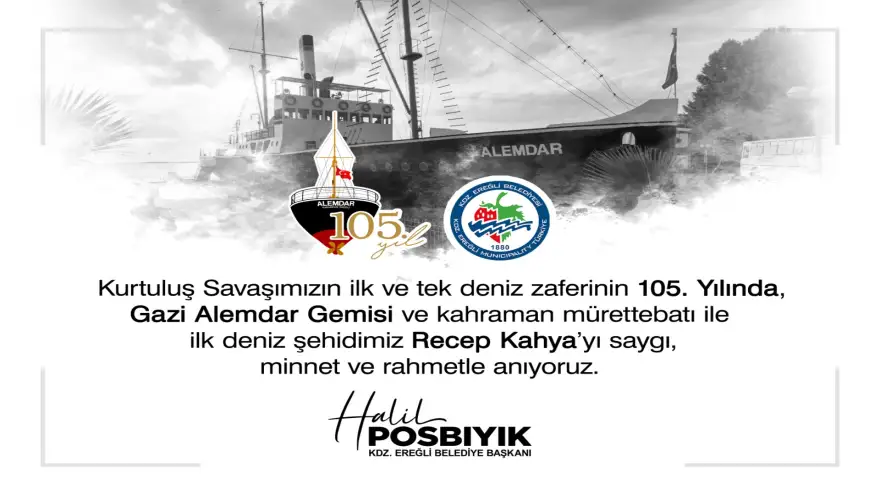 İlk Deniz Şehidimiz ve Gazilerimiz Anılacak