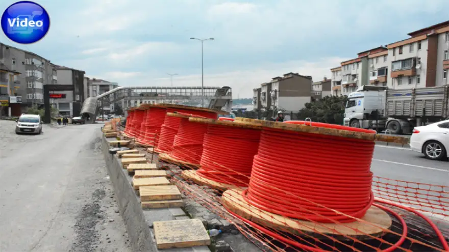 Devrek yol ayrımı-kepez arası enerji hatları yeraltına alınıyor 