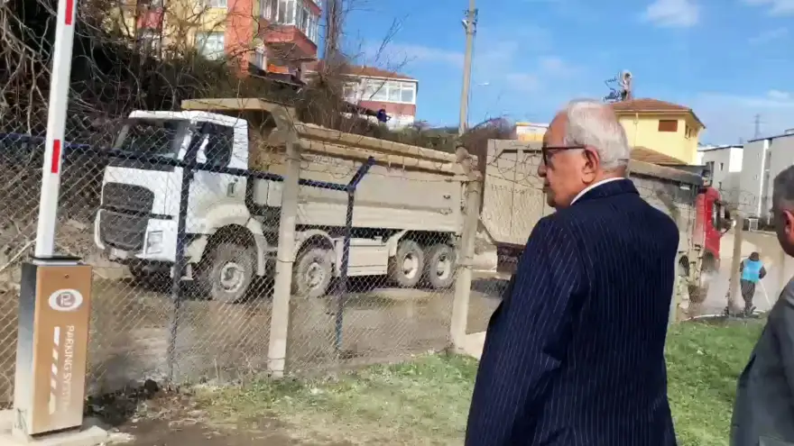 KDZ. EREĞLİ’DE HAFRİYAT KAMYONLARI YIKANMAYA BAŞLADI