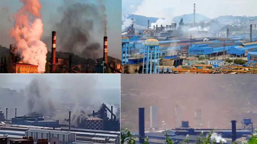 Zehir saçan bacalar şehir'de yaşayanlardan daha önemli
