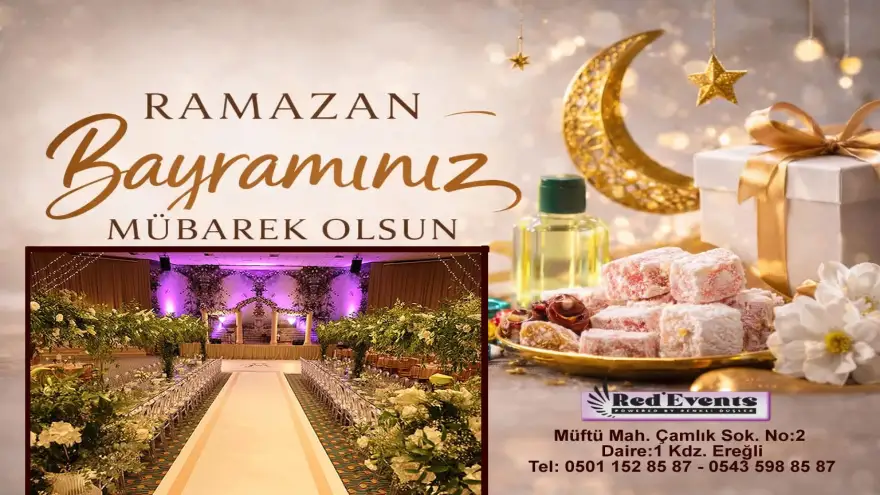 Ramazan Bayramınızı kutlar, sağlık ve mutluluk dolu günler dileriz.