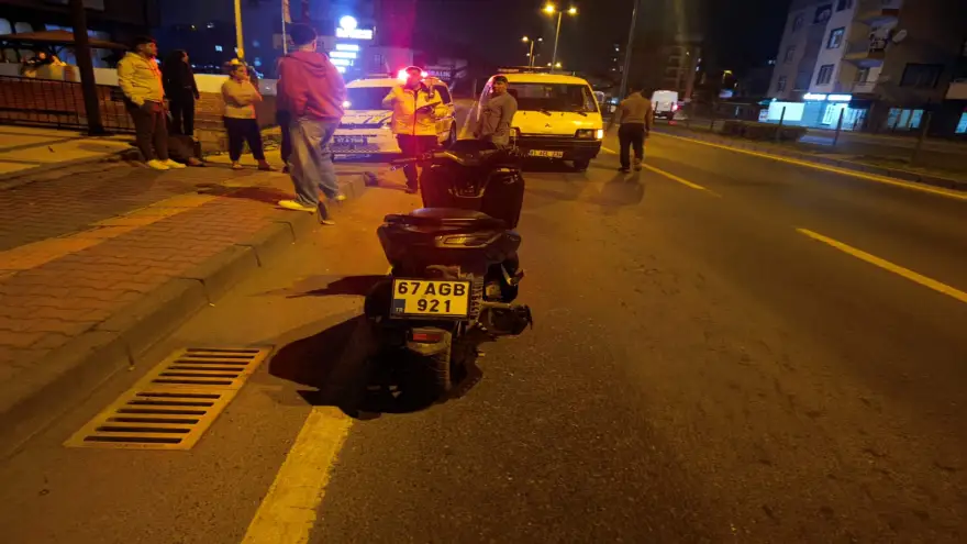 Karadeniz Ereğli’de Trafik Kazası: 1 Yaralı