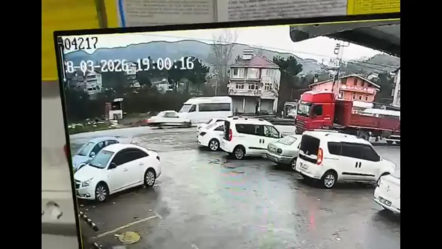 KAZA ANI KAMERALARA YANSIDI…