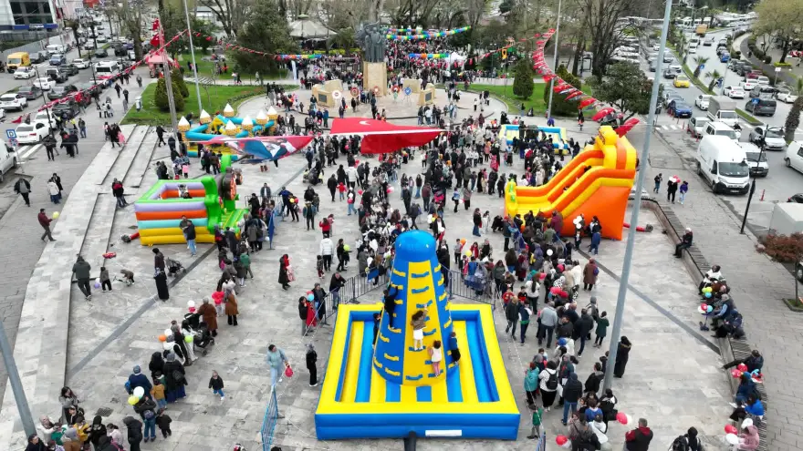 KDZ. EREĞLİ ÇOCUKLARIN NEŞESİYLE RENKLENDİ