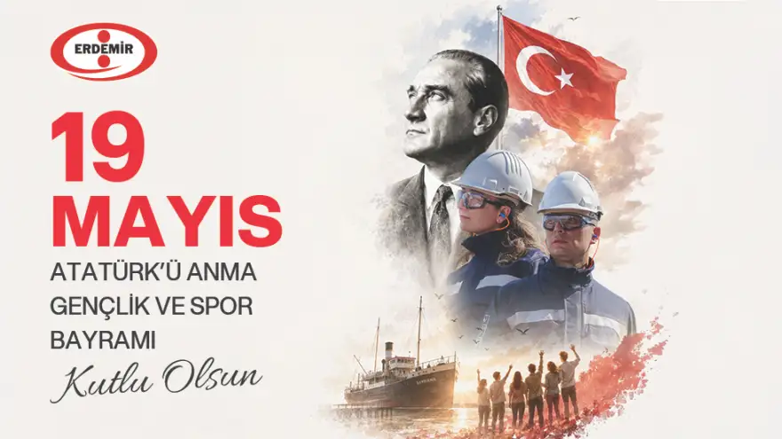 19 Mayıs Atatürk'ü Anma, Gençlik ve Spor Bayramı’mız Kutlu Olsun..