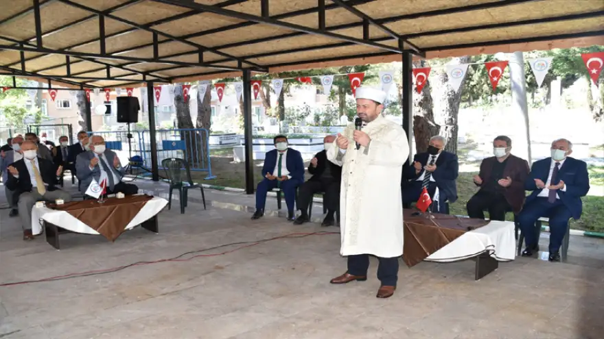 Şehir mezarlığında Mevlid okutuldu 