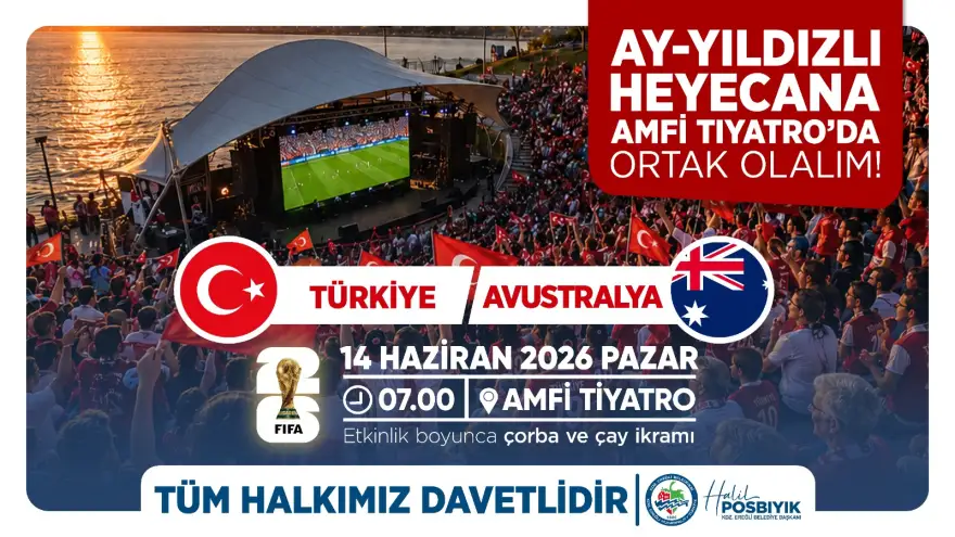 MİLLİ HEYECAN AMFİ TİYATRO’DA YAŞANACAK!