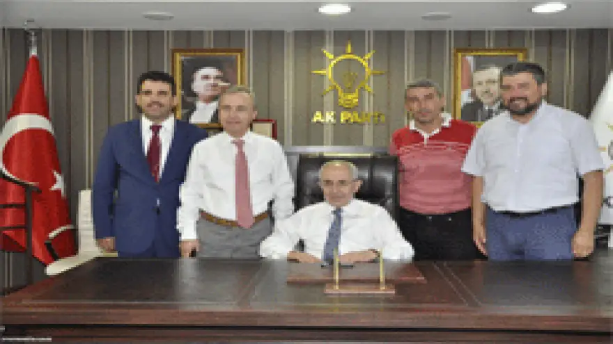 EKREM ERDEM AK PARTİ EREĞLİ İLÇE BAŞKANLIĞI ZİYARET ETTİ 