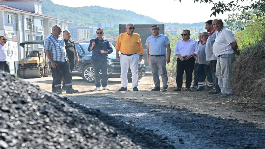 BAŞKAN POSBIYIK SAHADA! ÇALIŞMALARI YERİNDE İNCELEDİ