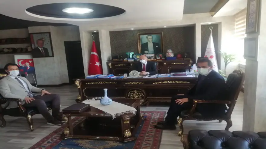 Demirtaş'tan, Çorumluoğlu'na ziyaret