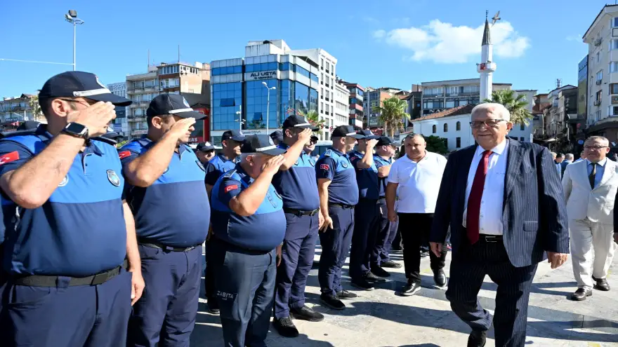 KDZ. EREĞLİ’DE ZABITA TEŞKİLATI’NIN 200. YILI ÇELENK TÖRENİYLE KUTLANDI