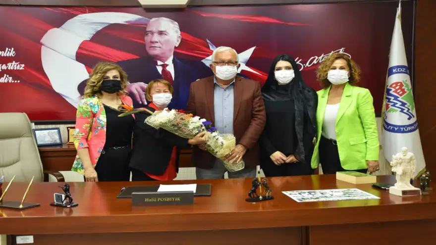 Kadın Gücü Kooperatifi’nden Başkan Posbıyık’a Ziyaret
