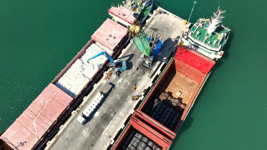 Bozhane Limanı, güvenli ve kesintisiz lojistiğin adresi oldu