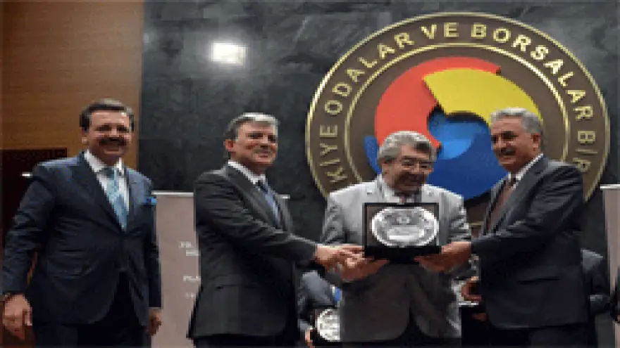 TOBB PLAKET TÖRENİ