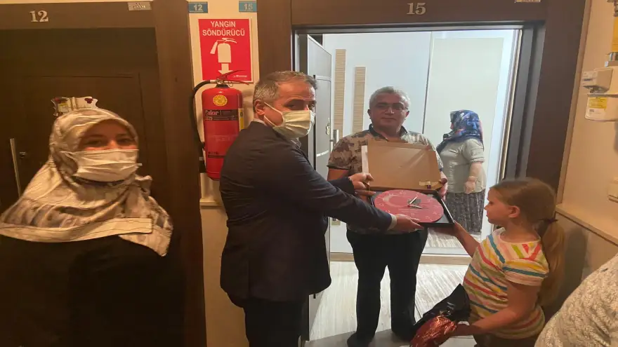 Babalar günü’nü Şehit babalarıyla geçirdiler