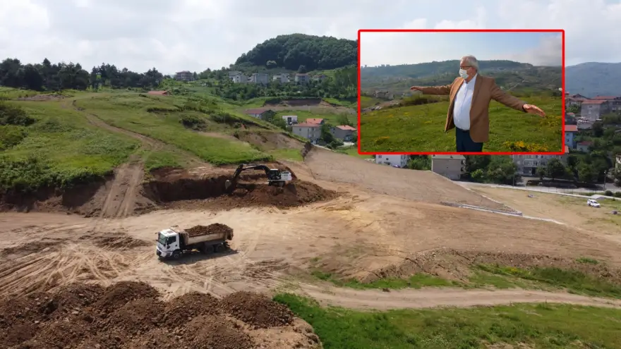 Belen yenimahalle şehir ve şehit mezarlığı’nda çalışmalar sürüyor