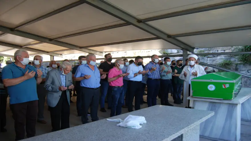 Çoker, son yolculuğuna uğurlandı