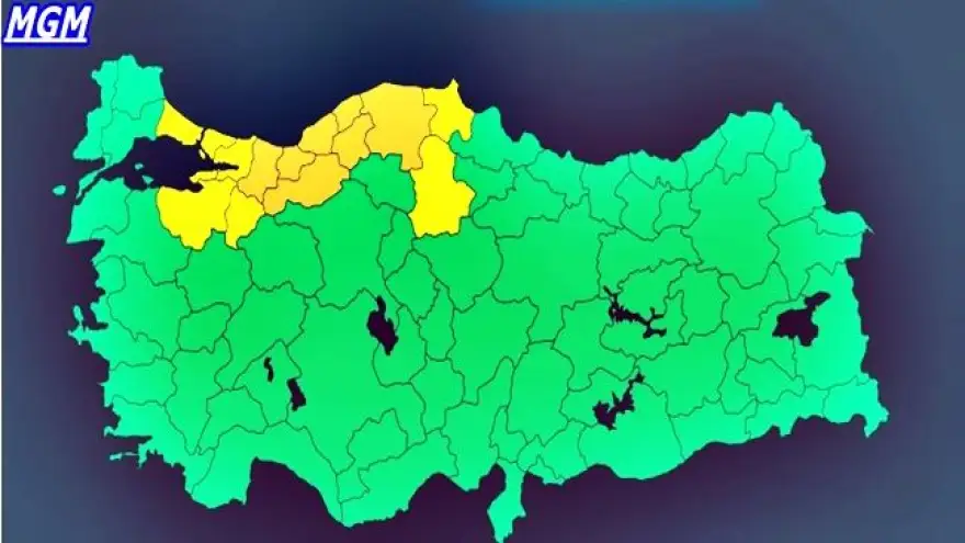 "Turuncu" uyarı!