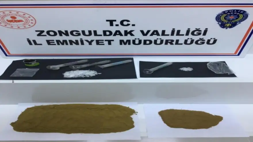 300 Gram uyuşturucu ile yakalandı...