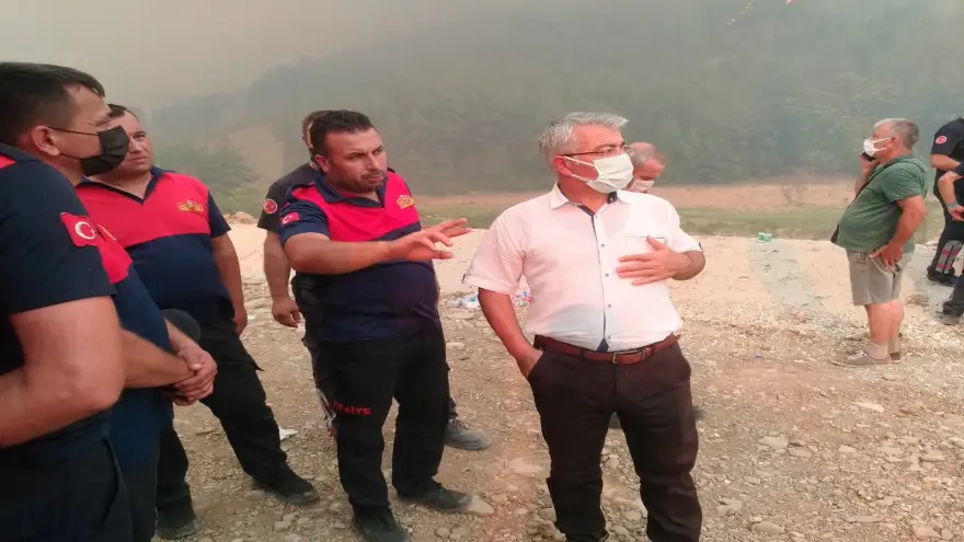 Kdz. Ereğli İtfaiye ekibi, Manavgat’ta özveriyle çalışıyor
