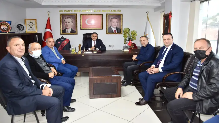 Bozkurt’a teşekkür ziyareti