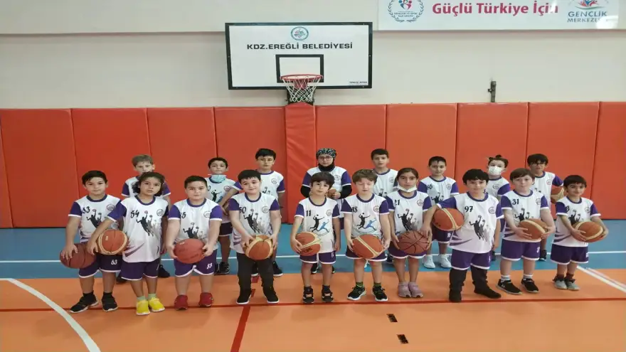 Kdz. Ereğli Belediyespor Basketbol Okuluna İlgi Büyük
