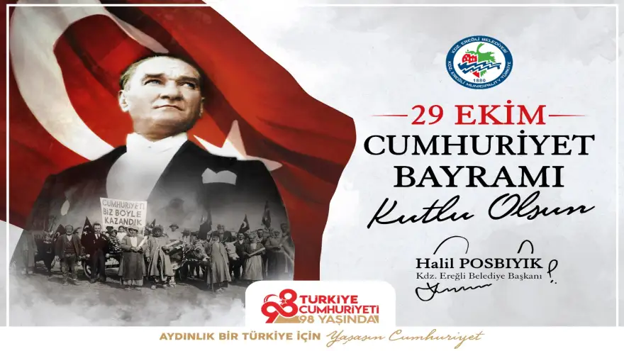 Posbıyık: Aydınlık Bir Türkiye İçin Yaşasın Cumhuriyet
