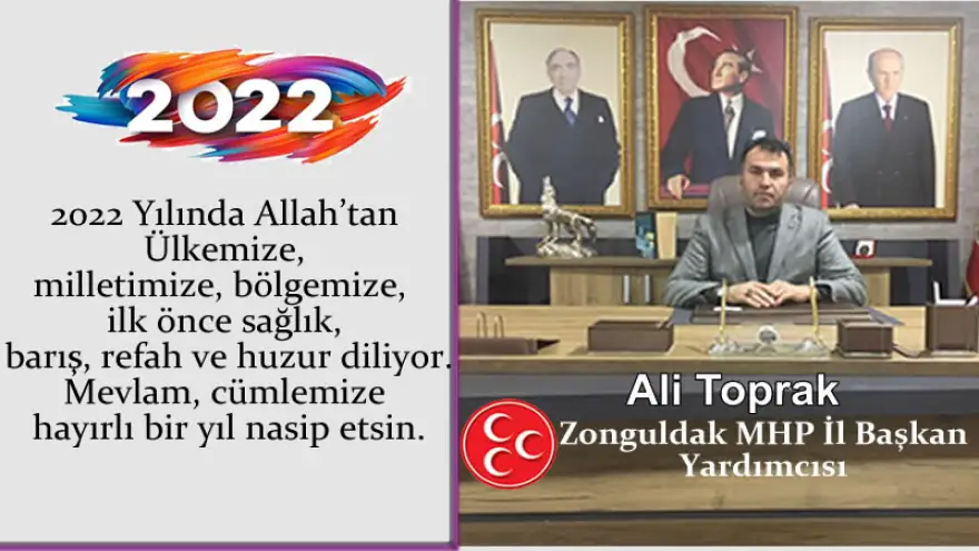 Yeni yılınızı kutlar, sağlıklı ve mutlu bir yaşam diler
