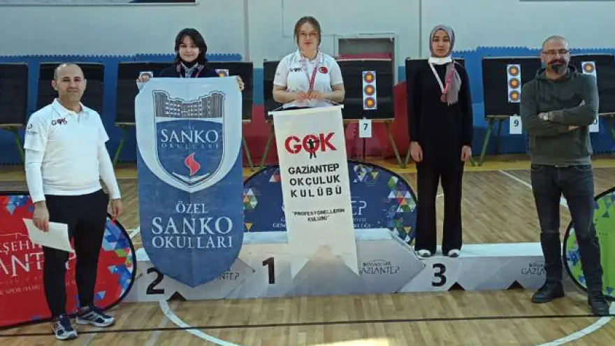 Sanko Okulları Öğrencileri Okçuluk Müsabakasında