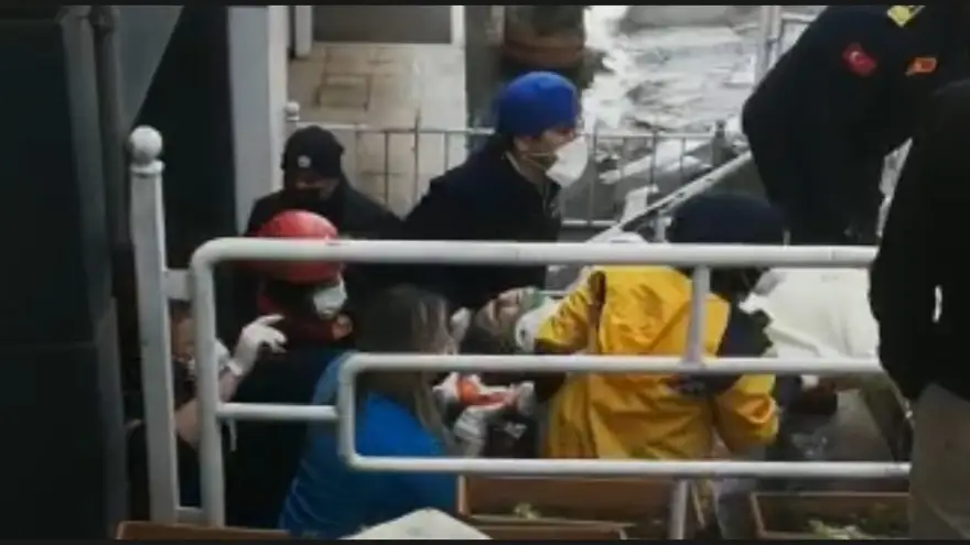 Asansör boşluğuna düşen hemşire BEÜ'ye sevk edildi