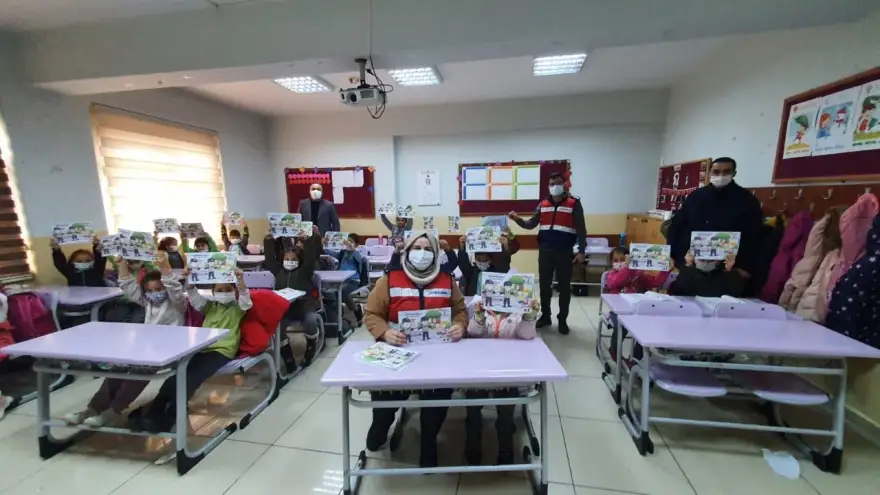 Öğrencilere "Suçtan Korunma” Bilgilendirmesi yapıldı...