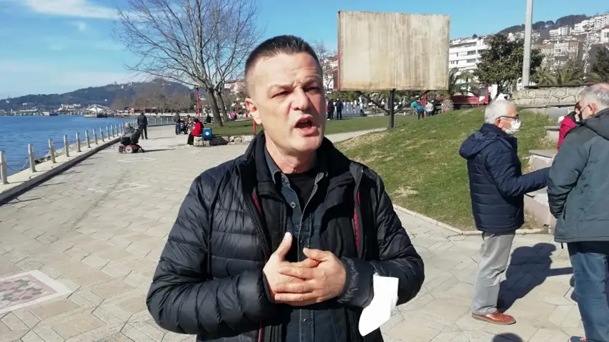 Bunun yeri sahil değildir...