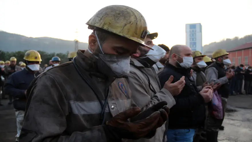 Madenci, TTK Karadon Müessesesi Kilimli İşletmesin de kurban kesti