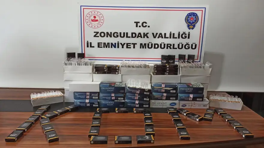 KOM Ekiplerinden kaçak tütün operasyonu
