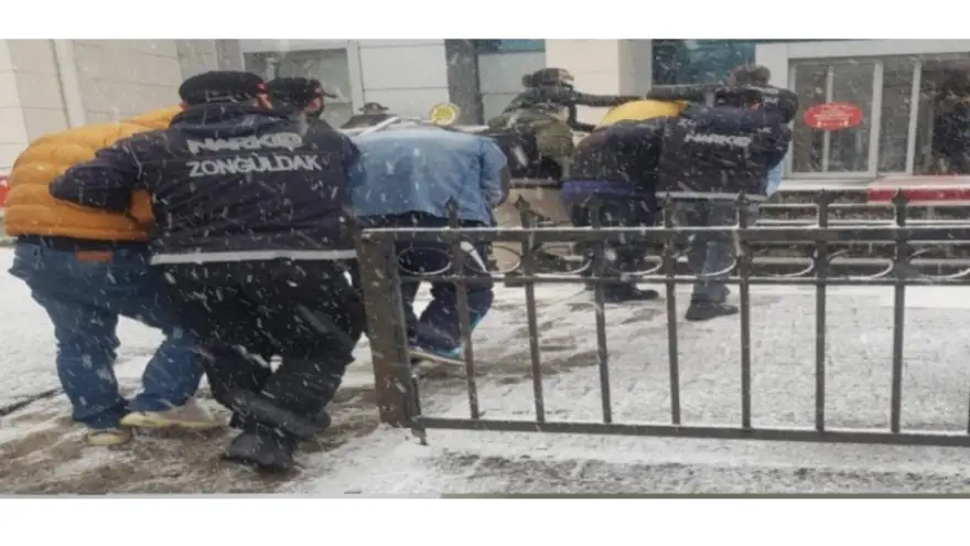 Zonguldak ve Ereğli'de narkotik operasyonu