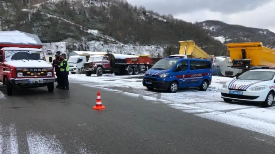 Jandarmadan trafik denetimi