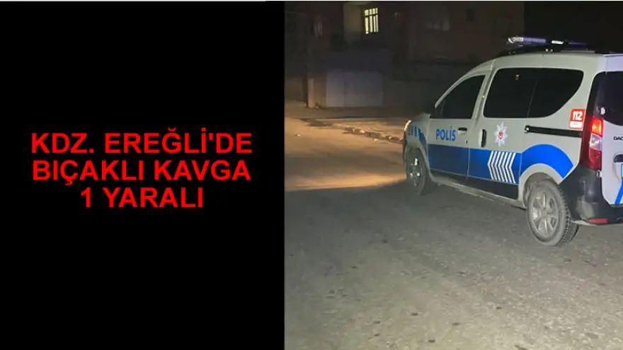 Bıçaklı kavga: 1 Yaralı