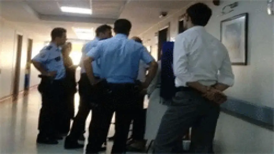 HASTANEDE TARTIŞMA ÇIKTI