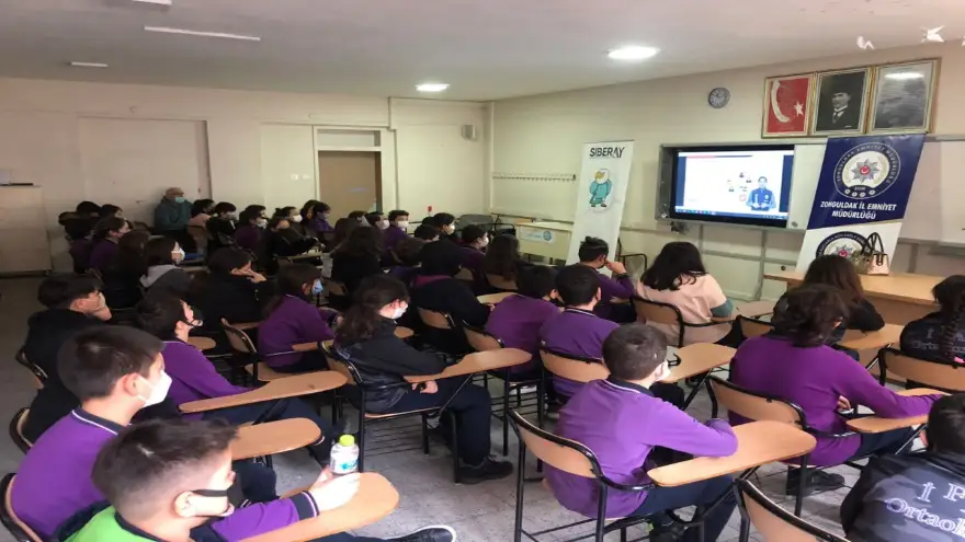 Zonguldak'ta 10 bin 274 öğrenciye SİBERAY eğitimi verildi