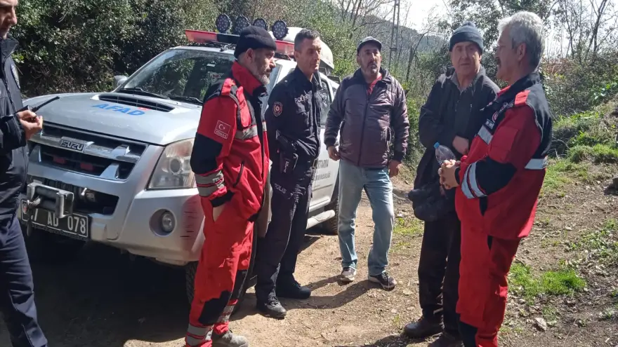 Kayıp adam için AFAD Devreye girdi