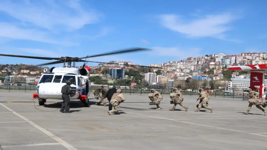 Havadan trafik denetimi gerçekleştirildi...