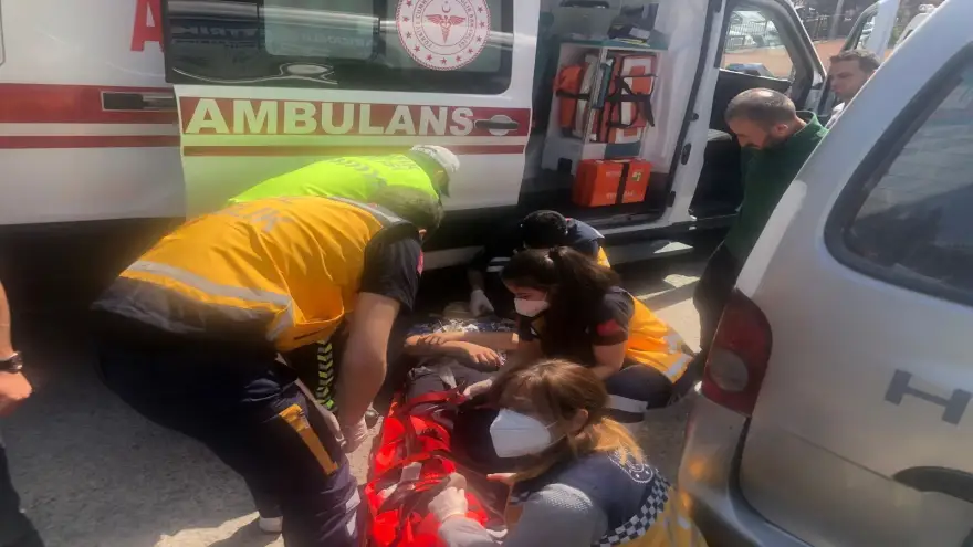 Alaplı'da trafik kazası:1 Yaralı