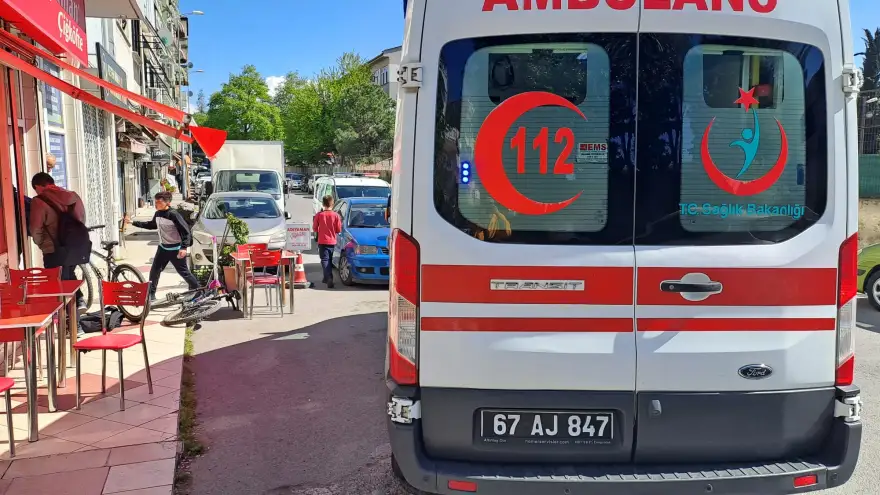 Ereğli’de bisikletten düşen çocuk yaralandı