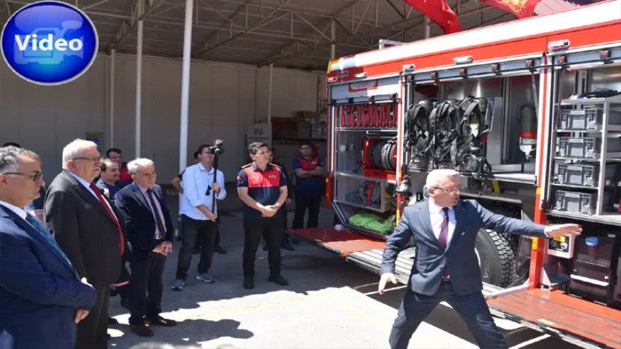 Bölgenin en donanımlı itfaiye aracı, Kdz. Ereğli Belediyesi’nde